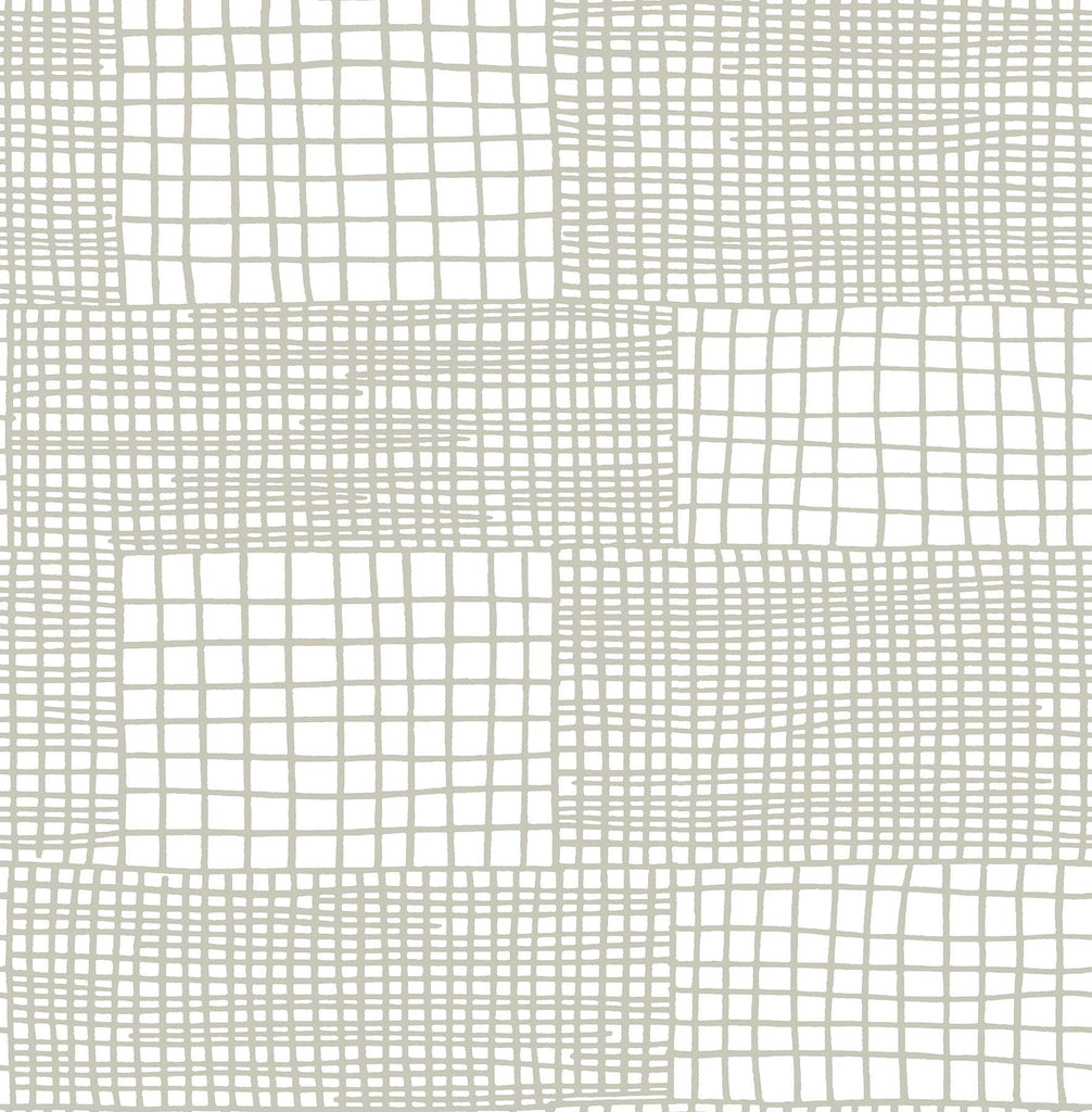 A-Street Prints Maxwell Geometric Grey Wallpaper
