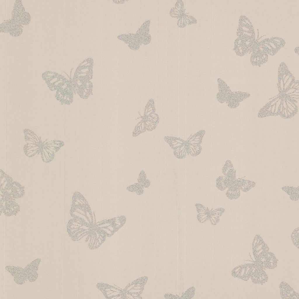 Brewster Home Fashions Caf Pearl Butterfly Wallpaper