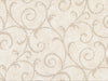 Brewster Home Fashions Sansa Cream Plaster Scroll Wallpaper