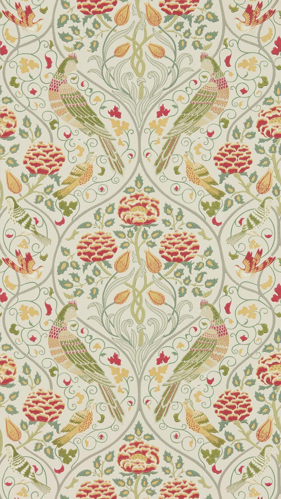 Morris & co Seasons by May Linen Wallpaper
