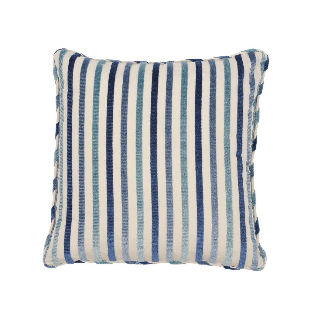 Schumacher Le Matelot Blue 18" x 18" Pillow