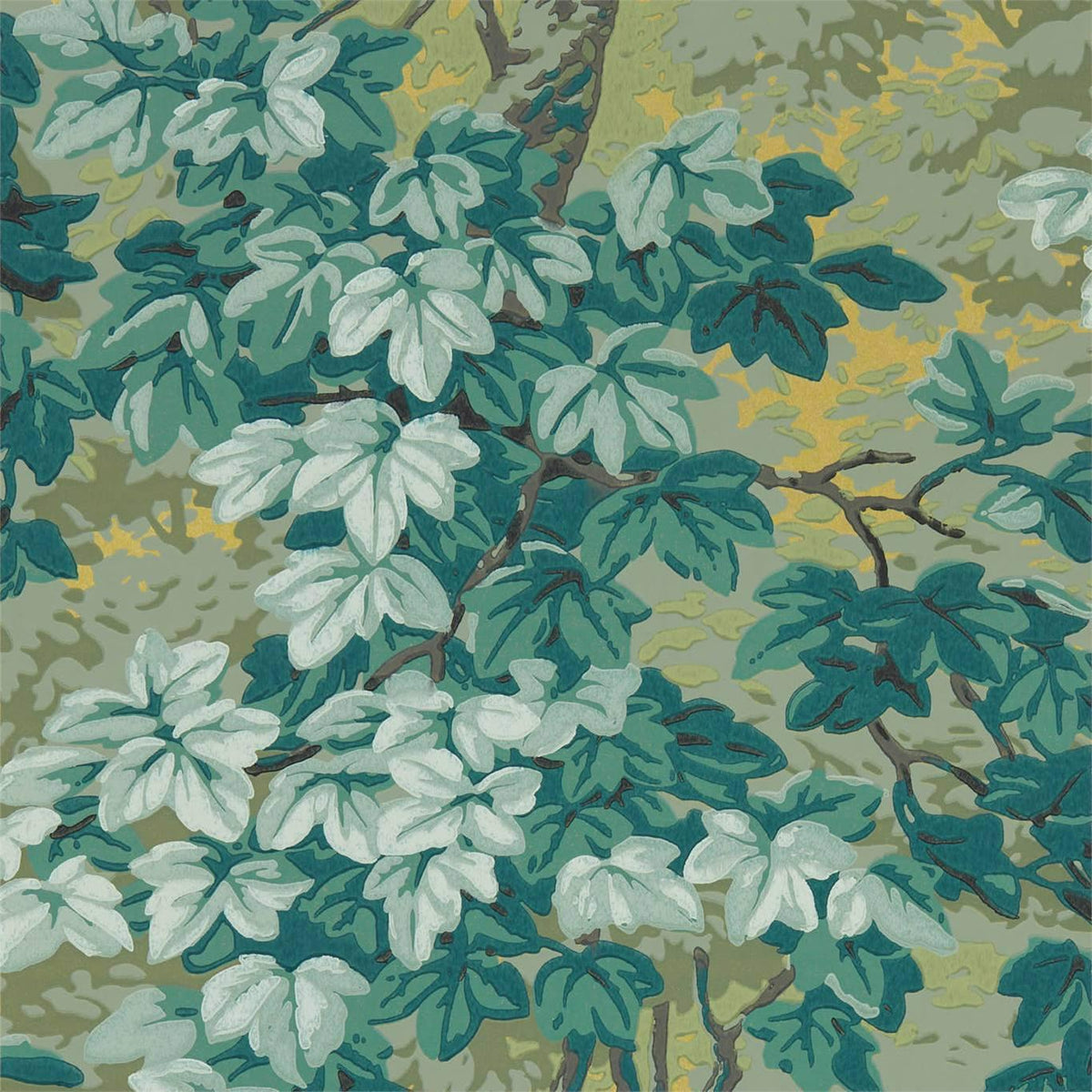 Zoffany Richmond Park Evergreen Wallpaper DecoratorsBest