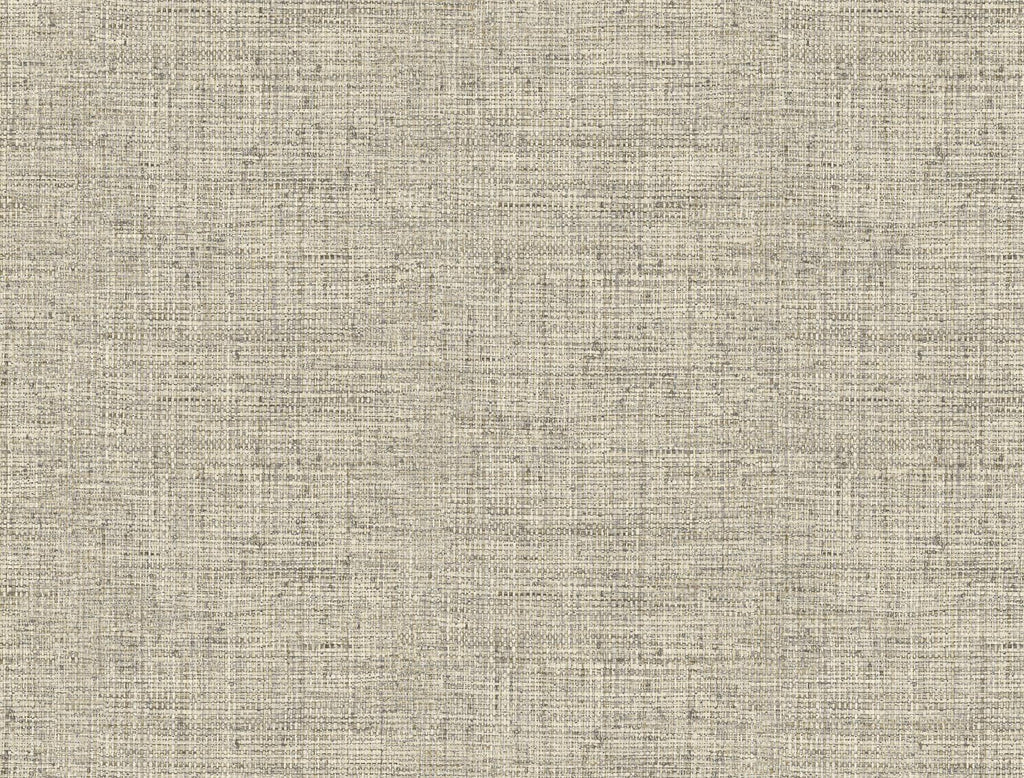 York Papyrus Weave Peel and Stick Neutral Wallpaper