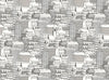 Brewster Home Fashions City Views Dove Grey Wall Mural