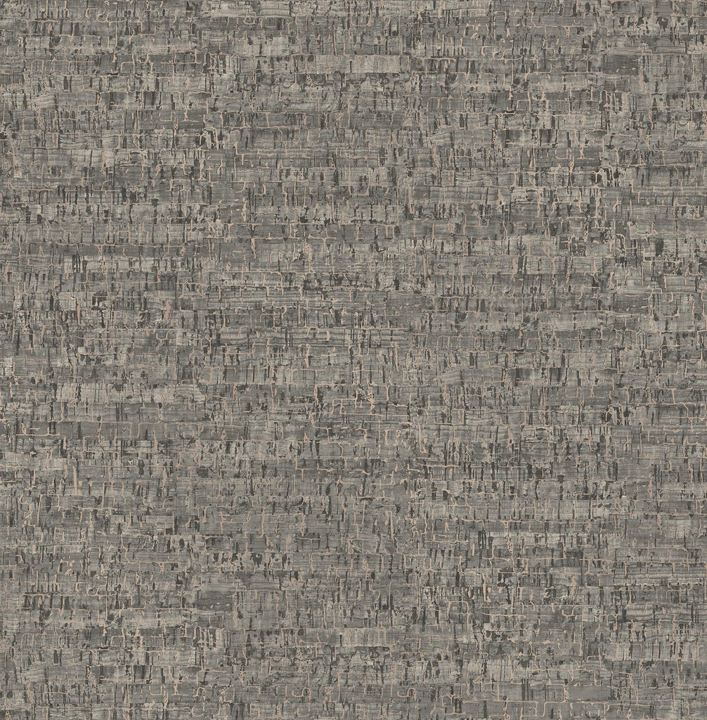 Brewster Home Fashions Henrique Taupe Faux Cork Wallpaper