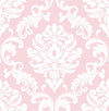 Brewster Home Fashions Pink Ariel Peel & Stick Wallpaper