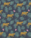 Brewster Home Fashions Exempel Charcoal Cheetah Wallpaper