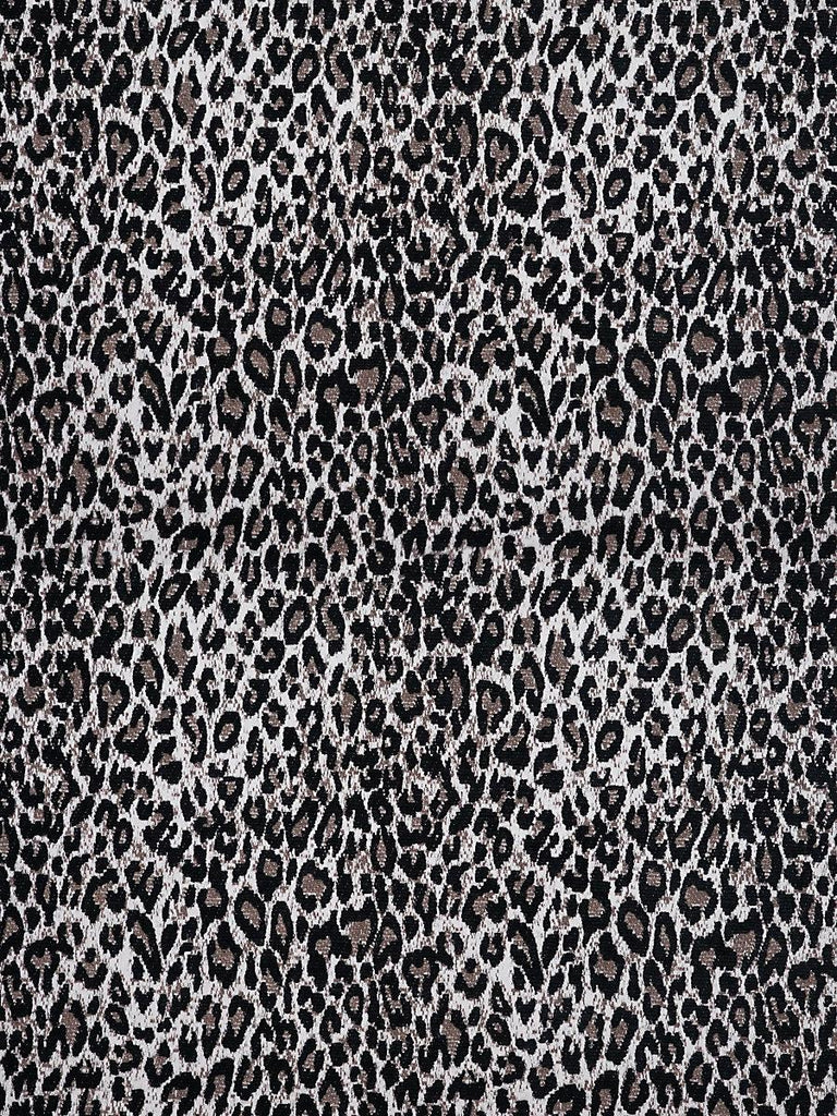 Aldeco Leopard Sexy Black Fabric