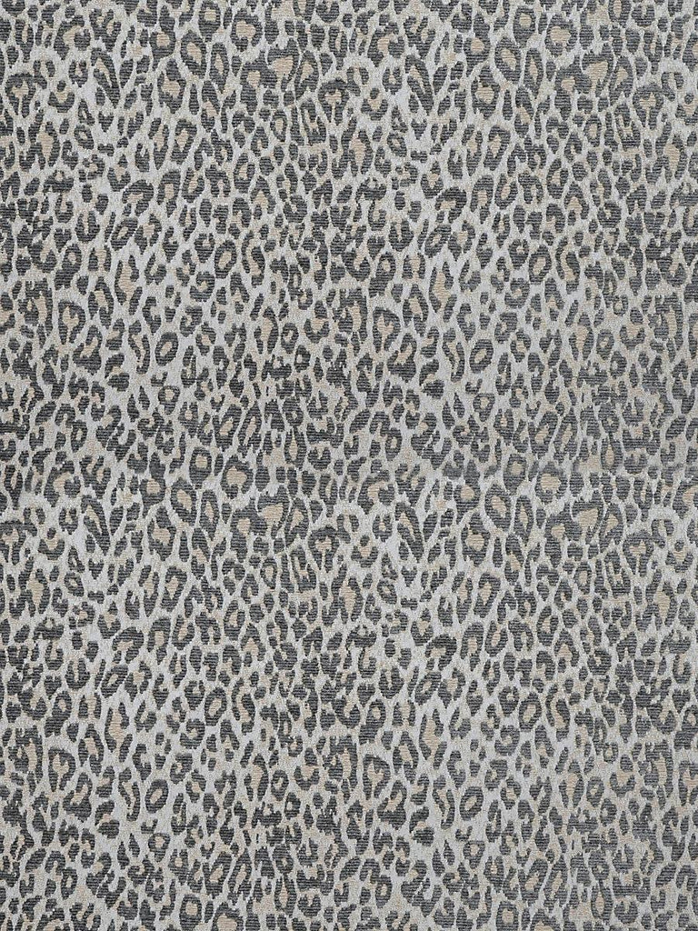 Aldeco Leopard Castle Gray Fabric
