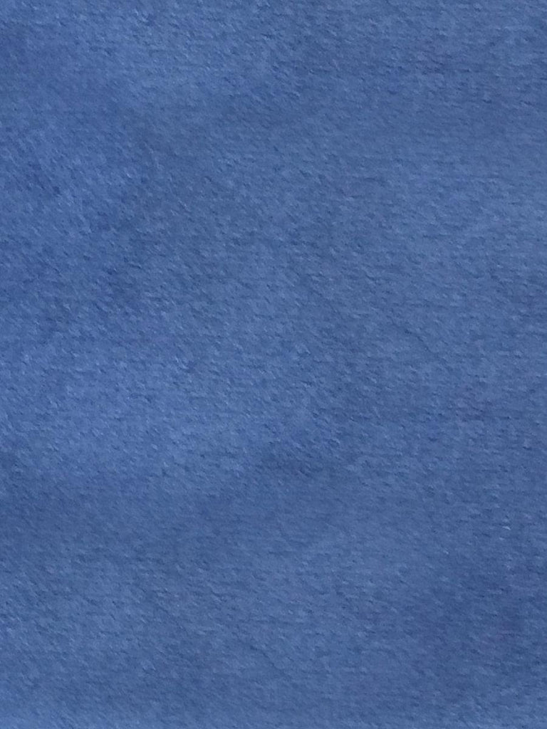 Aldeco Sucesso - Wide Width Velvet Indigo Blue Fabric