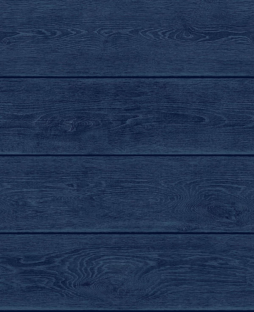Seabrook Stacks Blue Wallpaper