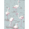 Cole & Son Flamingos Oale Bl Wallpaper