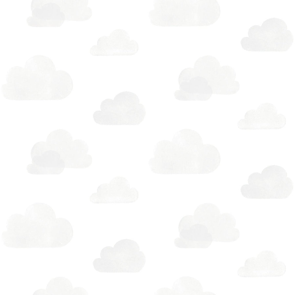Brewster Home Fashions Irie Grey Clouds Wallpaper