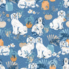 Brewster Home Fashions Cerulean Good Dog Peel & Stick Wallpaper