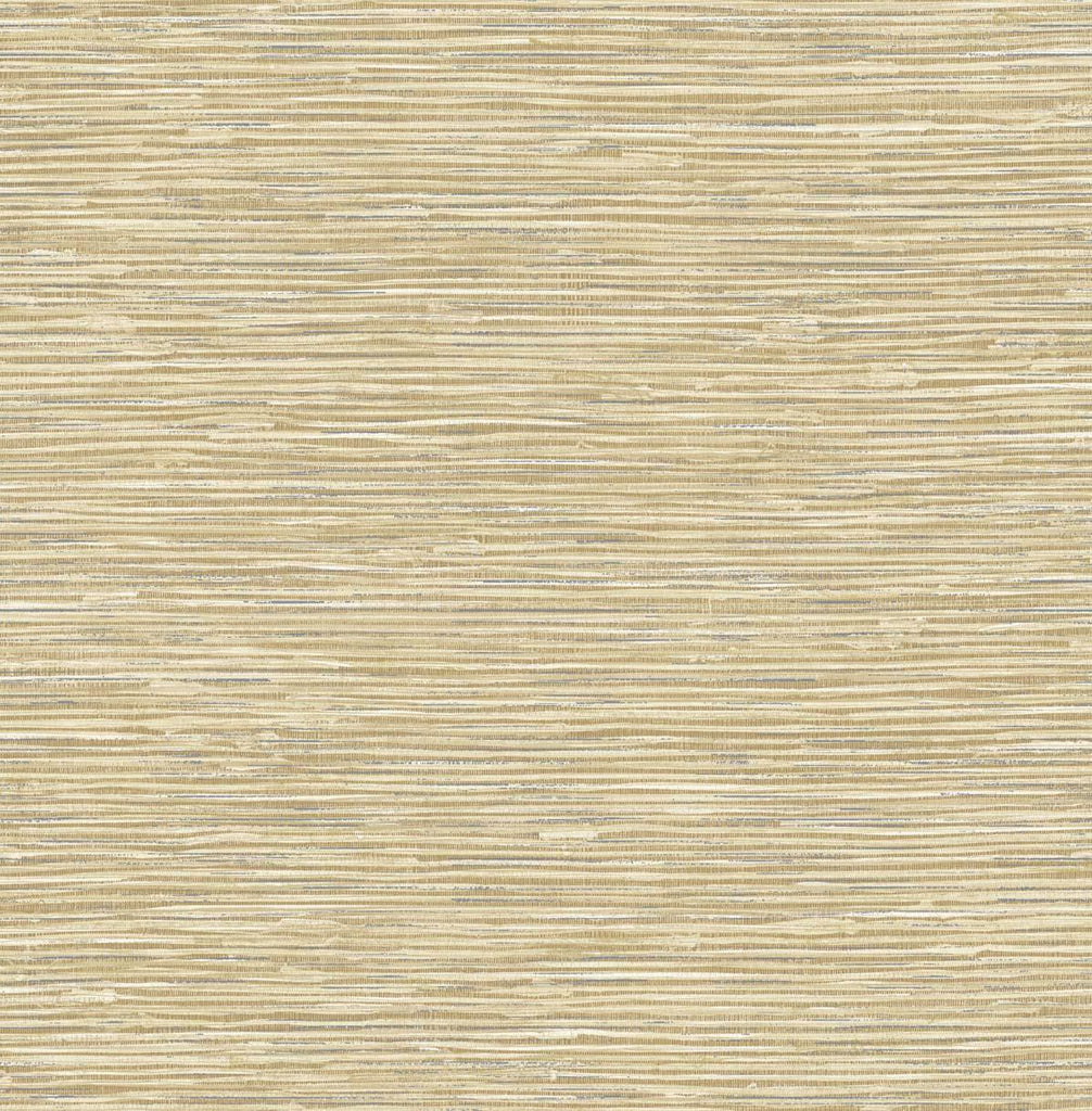 Seabrook Cyrus Faux Grasscloth Tan Wallpaper