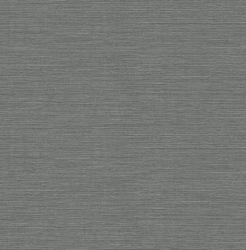 Seabrook Seaside Faux Sisal Grey Wallpaper