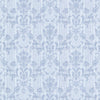 Brewster Home Fashions Jovina Blue Tonal Damask Wallpaper