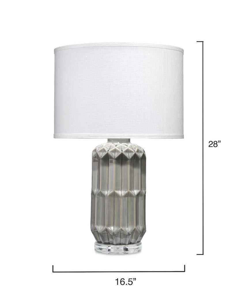 Jamie Young Jewel Grey Table Lamps