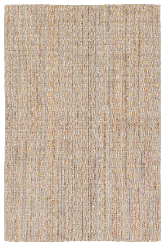 Jaipur Living Topo Abdar Stripes Tan / Gray 3' x 8' Rug
