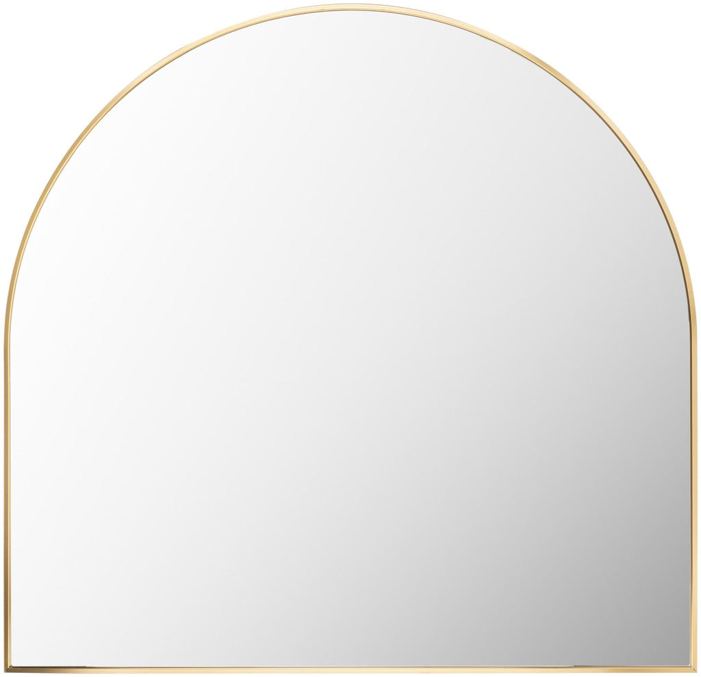 Surya Aranya RAY-002 Gold 35"H x 36"W x 1"D Mirror