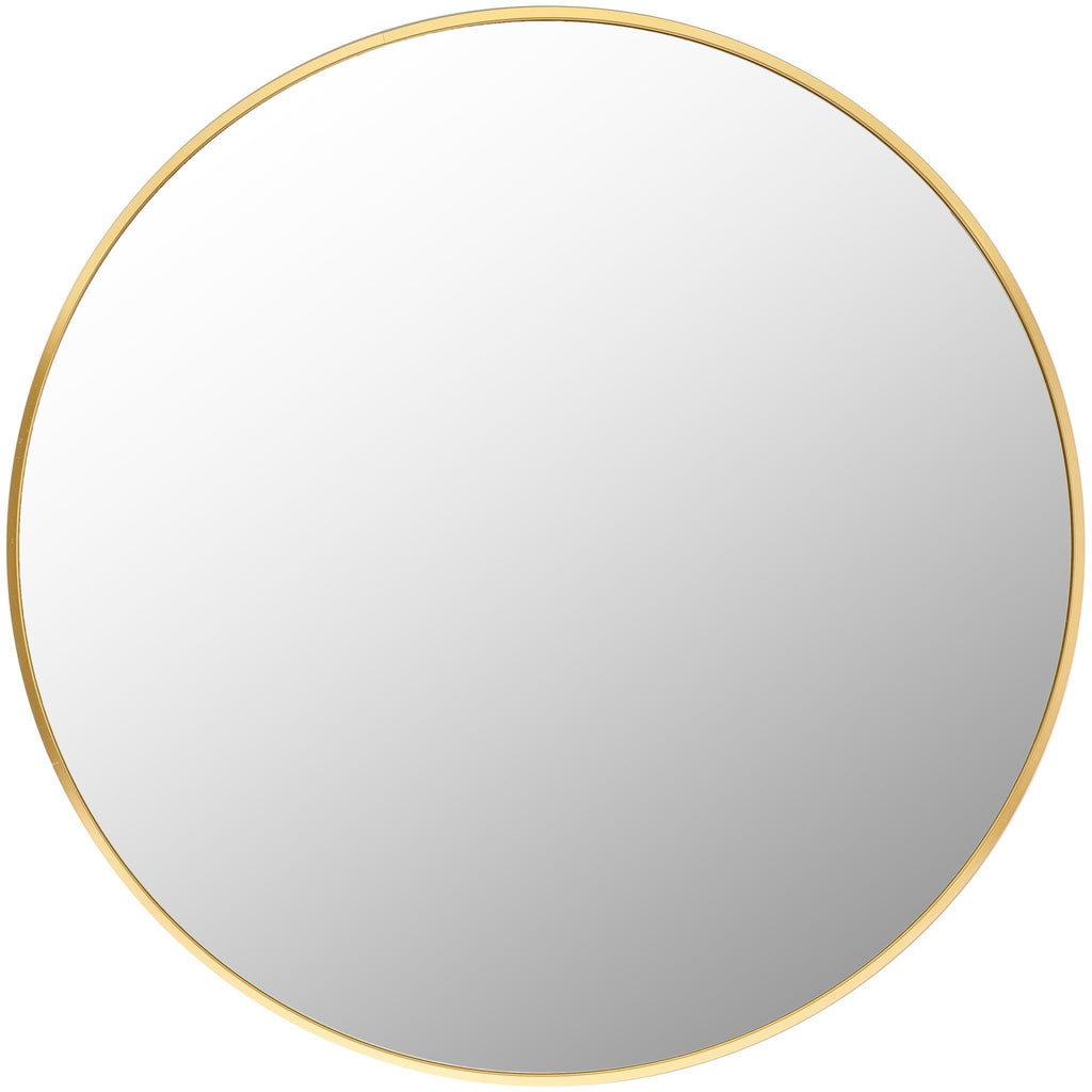 Surya Aranya RAY-039 Gold 22"H x 22"W x 1"D Mirror