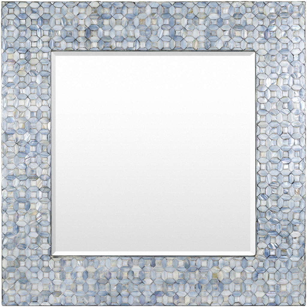 Surya Iridescent ISC-015 Blue 32"H x 32"W x 1"D Mirror