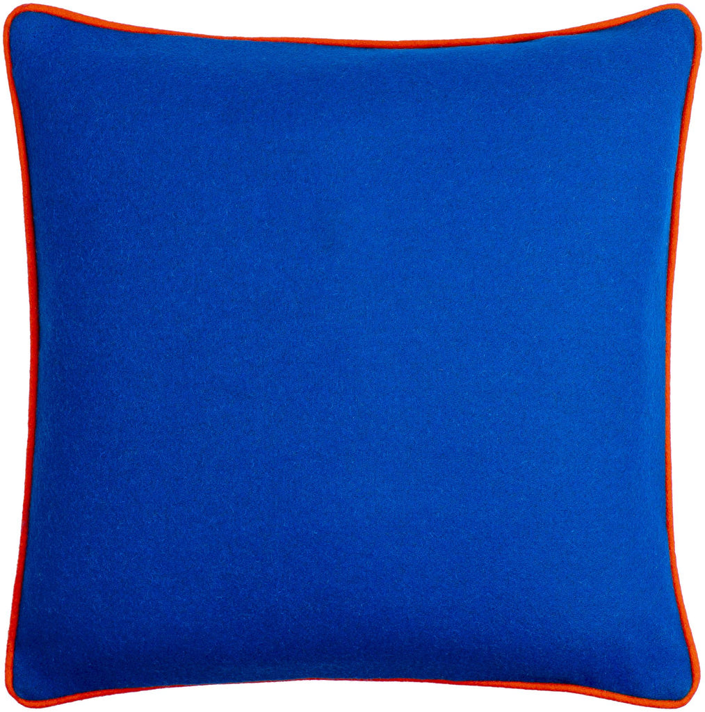 Surya Ackerly AKL-005 Blue Orange 20"H x 20"W Pillow Kit