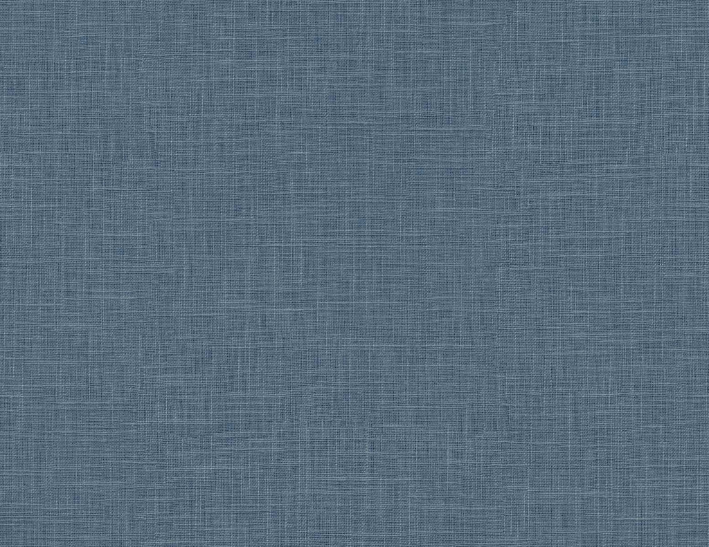 Seabrook Myrna Linen Blue Wallpaper