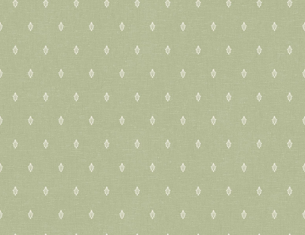 Seabrook Petite Feuille Sprig Pomme Wallpaper