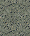 Seabrook Leaf And Berry Rosemary Wallpaper