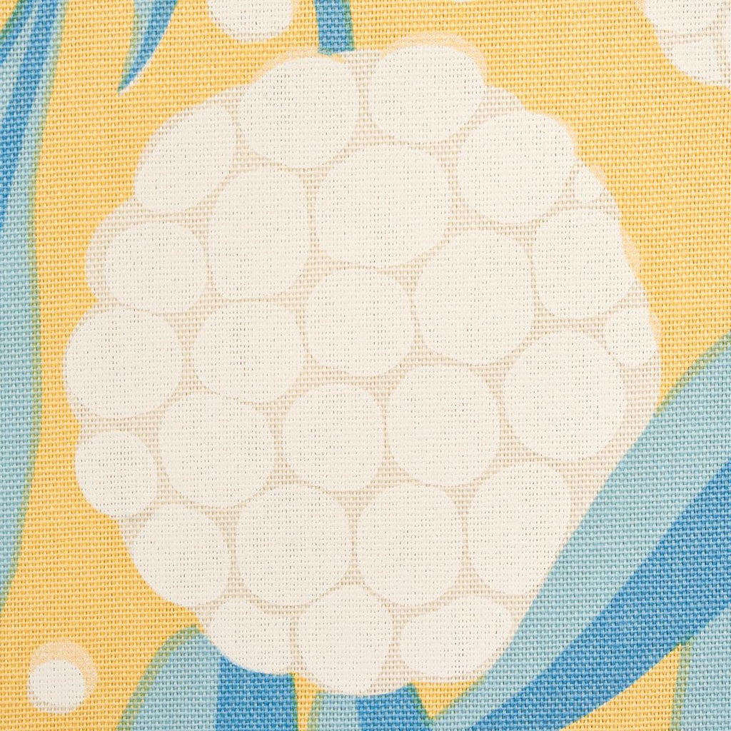 Schumacher Rubus Cotton Linen Yellow Fabric