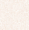 A-Street Prints Ramble Blush Geometric Wallpaper