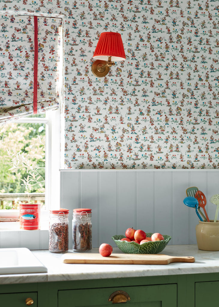 Sanderson Rhubarb & Custard Disney Home x Sanderson Wallpaper