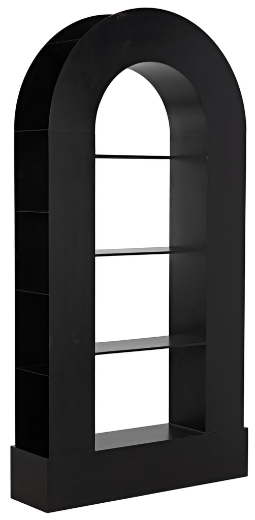 NOIR Triumph Bookcase Black Steel