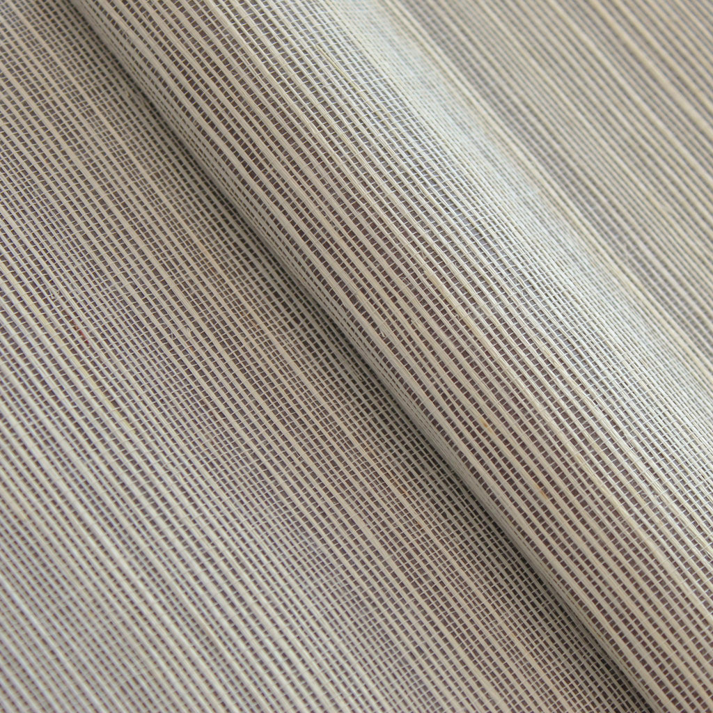 DecoratorsBest Grasscloth Tight Weave Jute Light Grey Handwoven Wallpaper, 72 sq. ft.