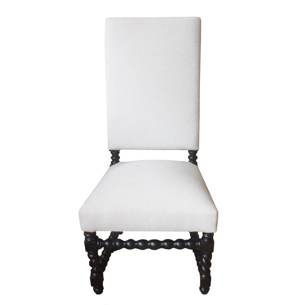Peninsula Home Dining Chair Cordoba, Woolan Bleach