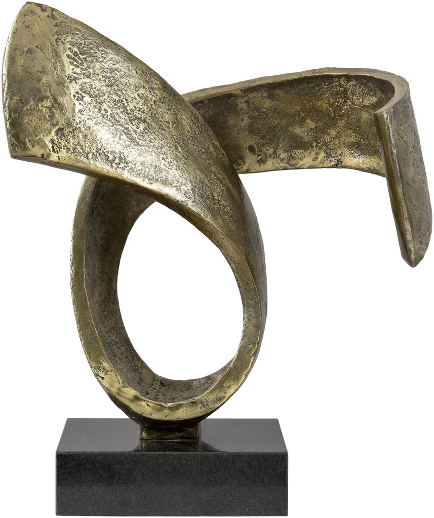 Surya Icaro IRO-001 14"H x 12"W x 9"D Decorative Object/Sculpture