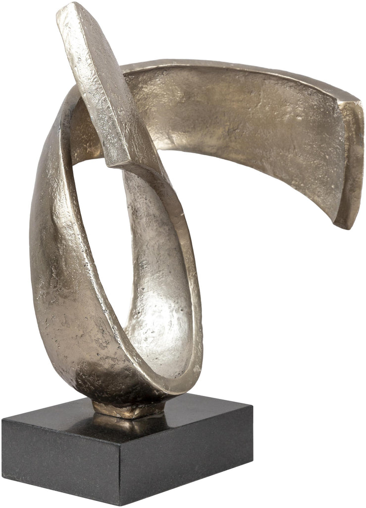 Surya Icaro IRO-002 14"H x 12"W x 9"D Decorative Object/Sculpture