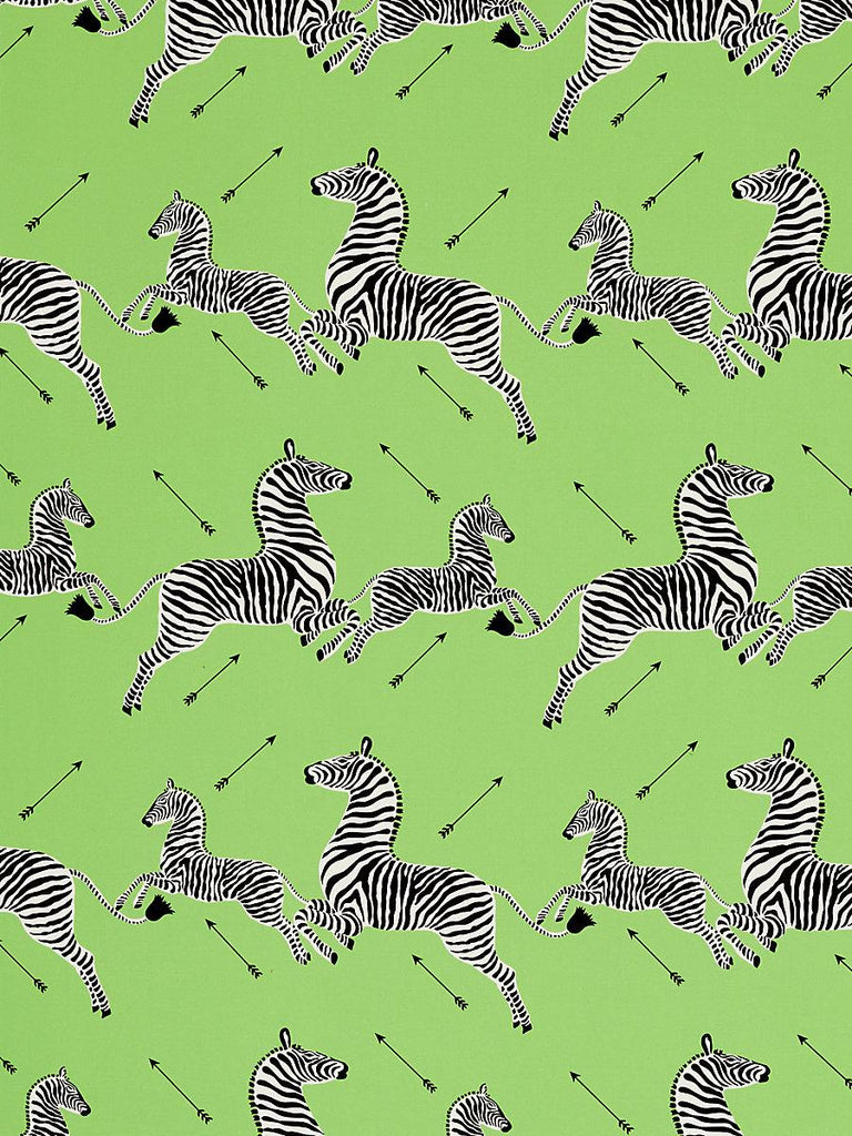 Scalamandre Zebras Petite Lime Fabric