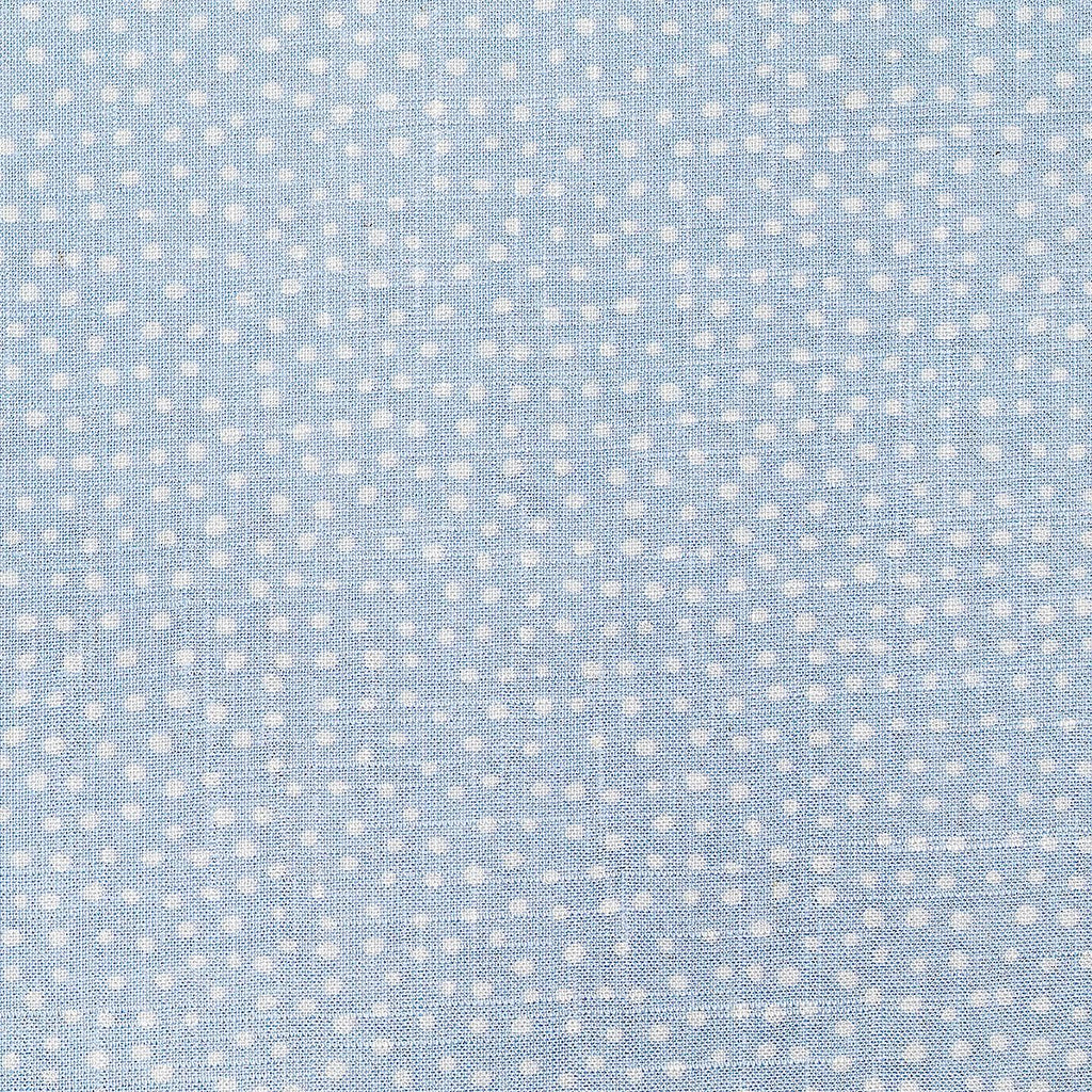 Phillip Jeffries Droplets Periwinkle with White Wallpaper