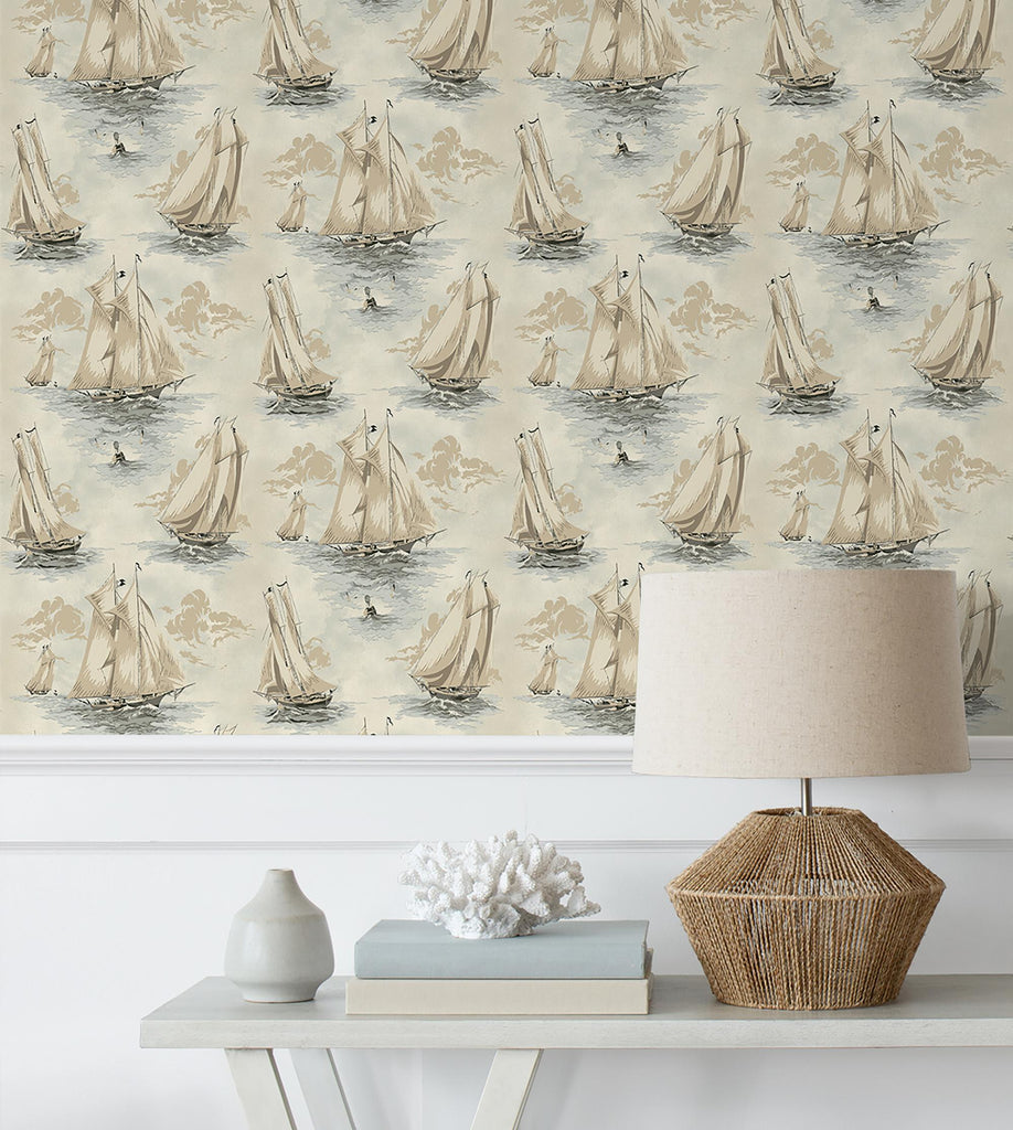 Surface Style Set Sail Storm Wallpaper