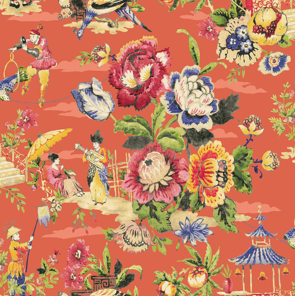 Surface Style Travel Diary Flamingo Wallpaper