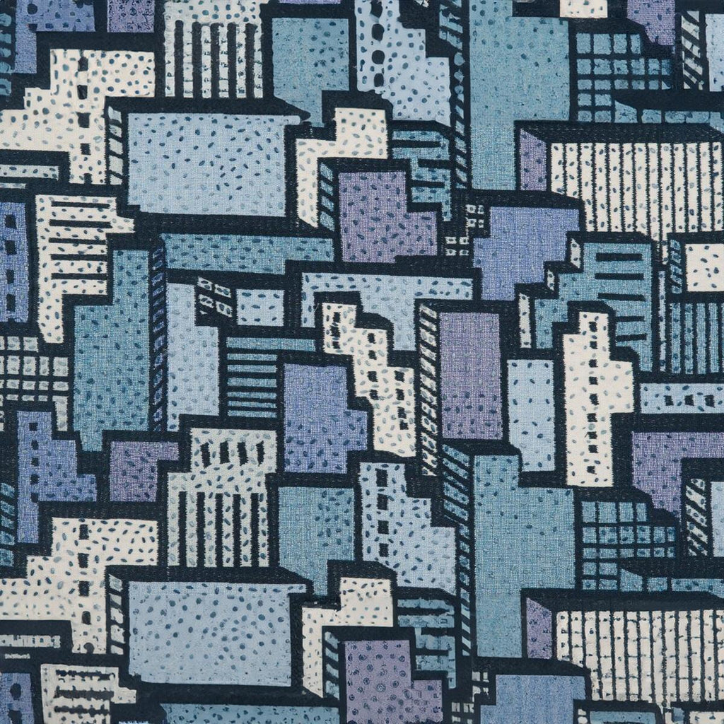 Donghia BLOCK PARTY BLUE Fabric