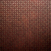Galerie Soho / Metal Drain Grid Red Wallpaper