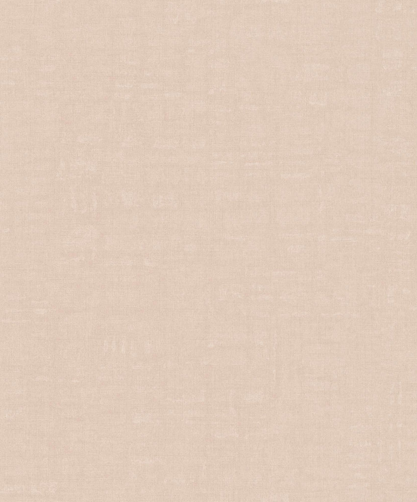 Galerie Linen Effect Textured Pink Wallpaper