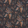 Schumacher Apolline Botanical Rouge & Noir Fabric