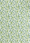 Morris & Co Monkshood Cobalt/Goblin Green Fabric