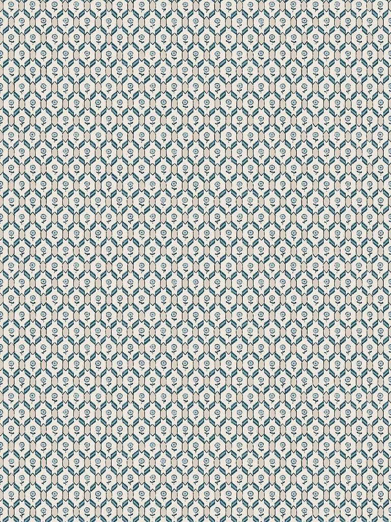 Sandberg Hugo Misty Blue Wallpaper