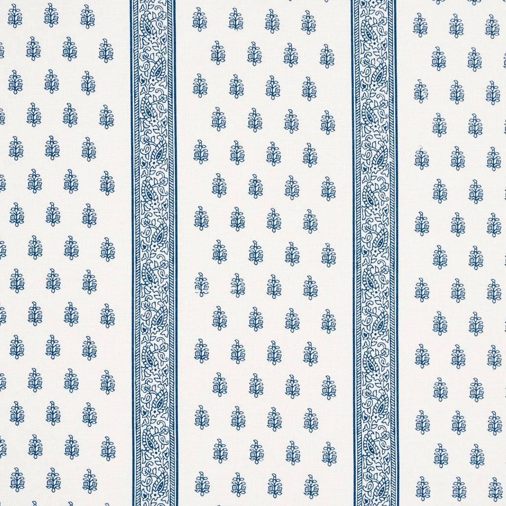 Schumacher Katsura Stripe Delft Fabric