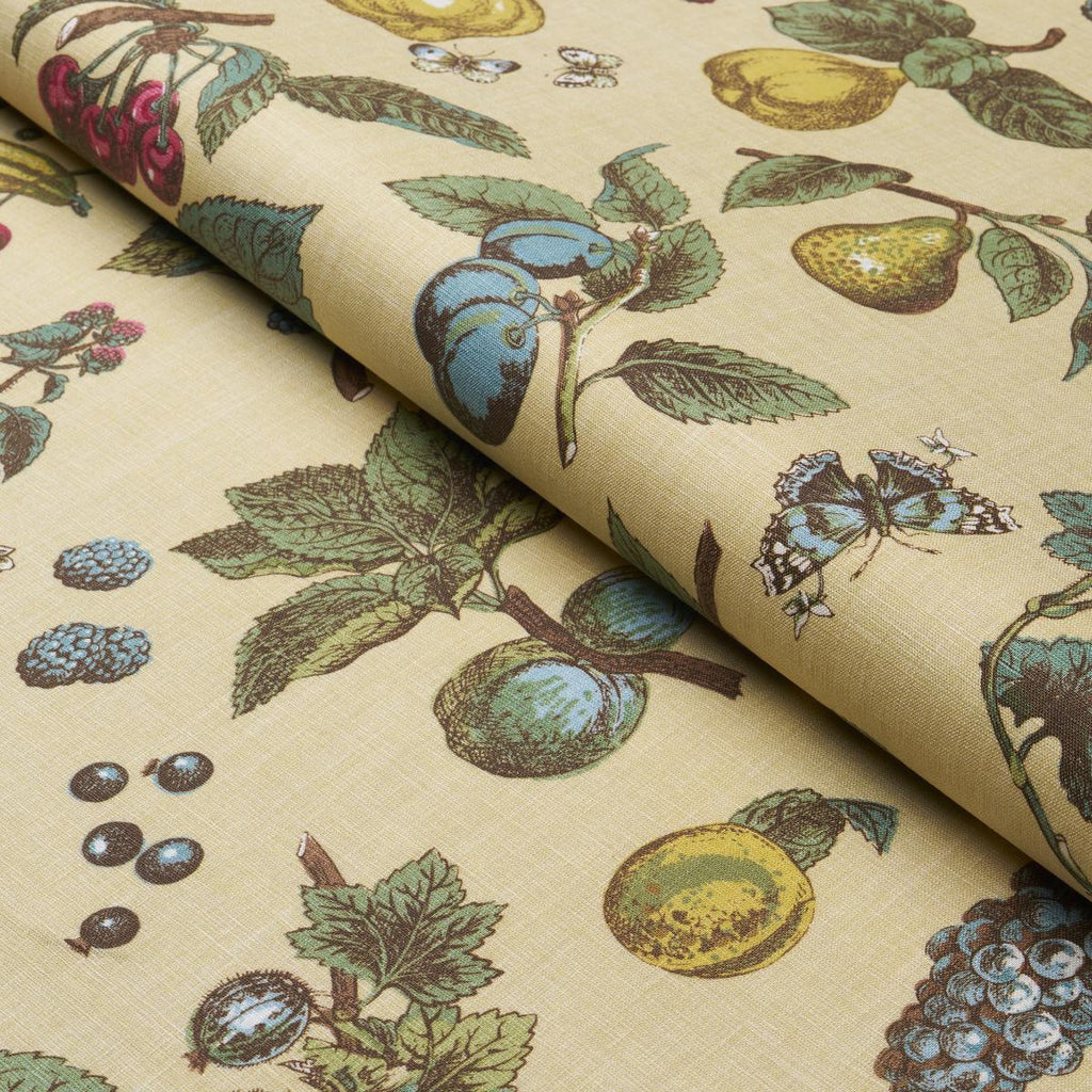 Schumacher Berry Grove Butter Fabric
